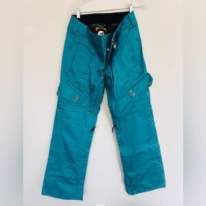 Volcom Teal Snow Pants